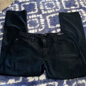 MENS black vans jeans